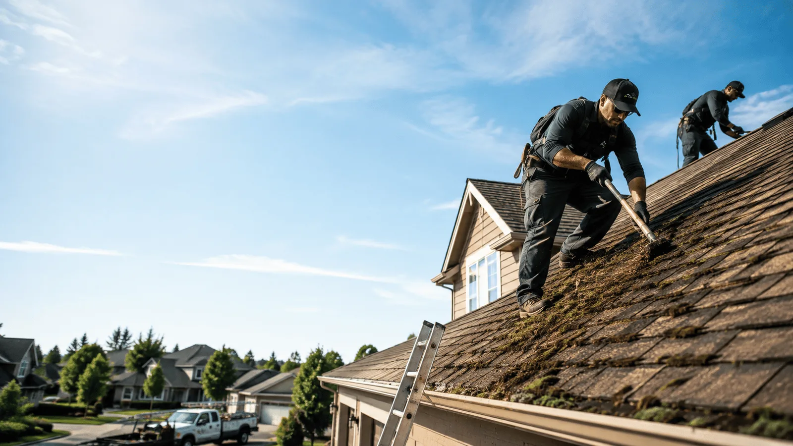 Roof Moss Removal in Wilmore, PA near me
